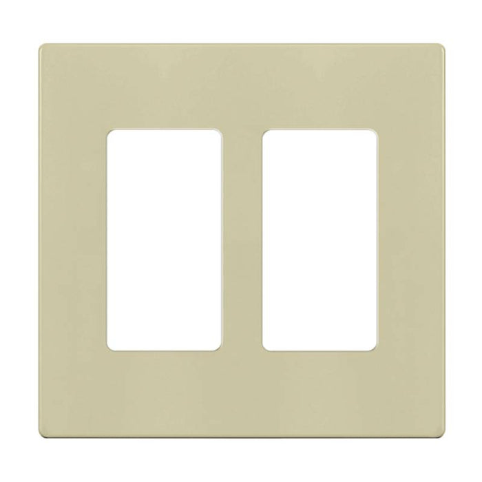 Enerlites SI8832 2-Gang Screwless Safety Cover Wall Plates, 10-Pack