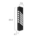 Sarin Colossal 11021 20W 35" Tall LED Outdoor Wall Sconce