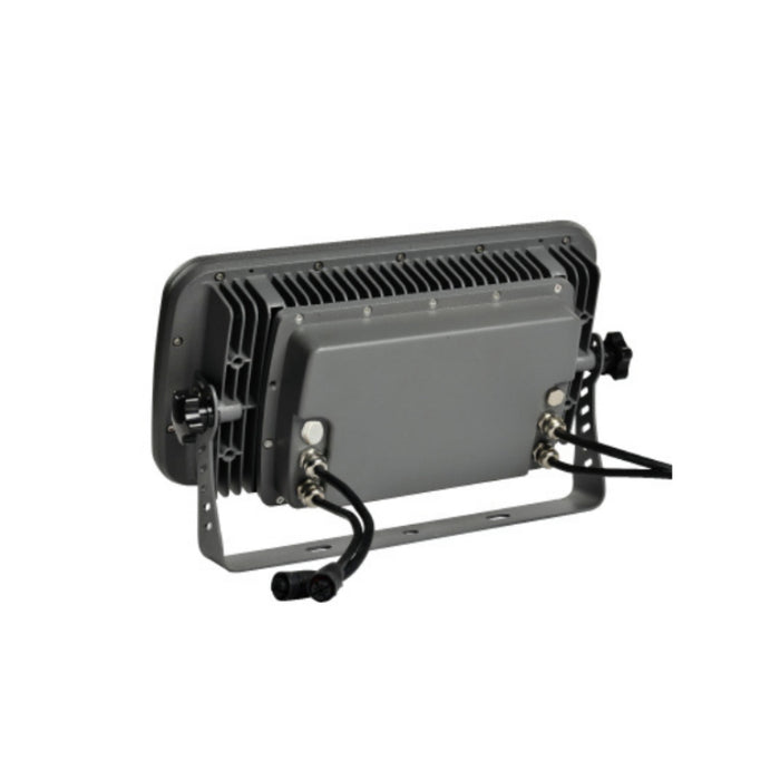 Sarin 10875 100W LED Flood Light, Up to 9000 lm, 100-277V, RGBW, Yoke Mount