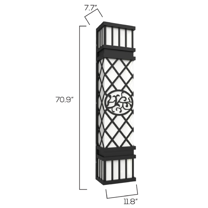 Sarin Colossal 11006 50W 71" Tall LED Outdoor Wall Sconce
