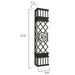 Sarin Colossal 11006 50W 71" Tall LED Outdoor Wall Sconce