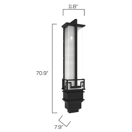 Sarin Colossal 11024 40W 71" Tall LED Outdoor Wall Sconce