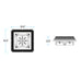 Sarin 11334 10" 75W LED Canopy Light, 3CCT Selectable, up to 10125lm, 120-277V