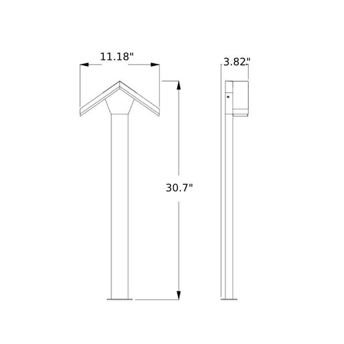 Westgate LAL-117 Hut 10W 12V LED Area Light