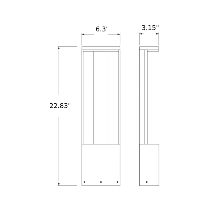 Westgate LAL-120 Opera 10W 12V LED Area Light