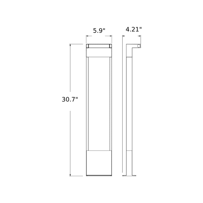 Westgate LAL-122 Afar 10W 12V LED Area Light