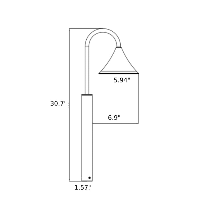 Westgate LAL-130 Bell 10W 12V LED Area Light