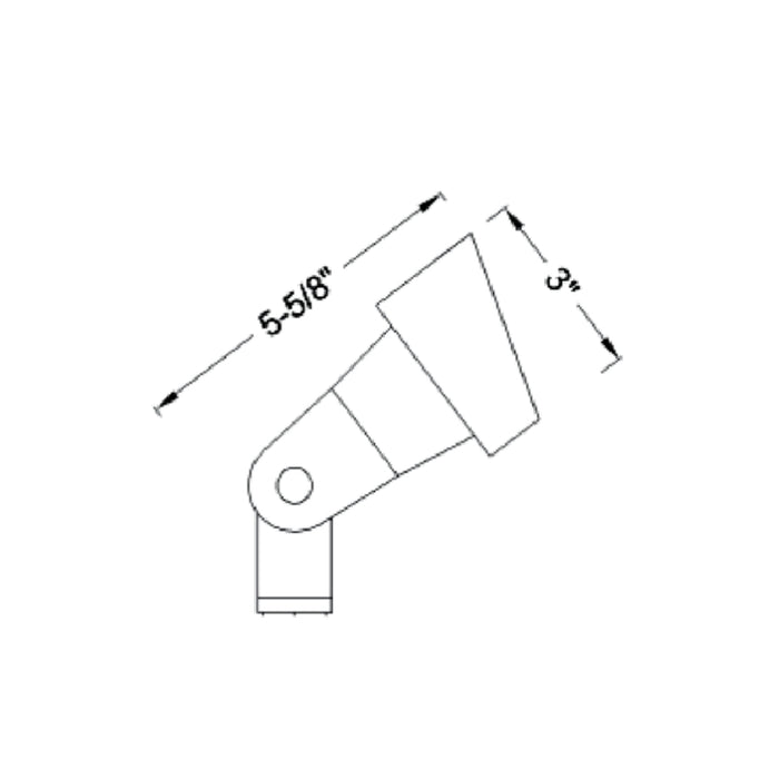 Westgate AD-131-BK LED Directional Light