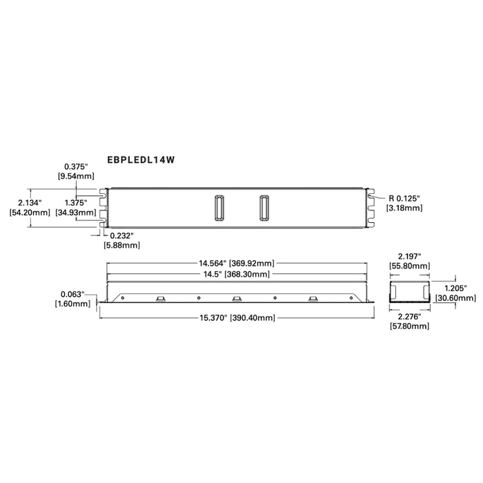 Sure-Lites EBPLEDL14W 14W Constant Power LED Emergency Battery Pack