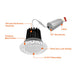 Envision LED LED-DLJBX-TML-2R Trimless-Line 2" 8W Round LED Downlight, 5 CCT Selectable