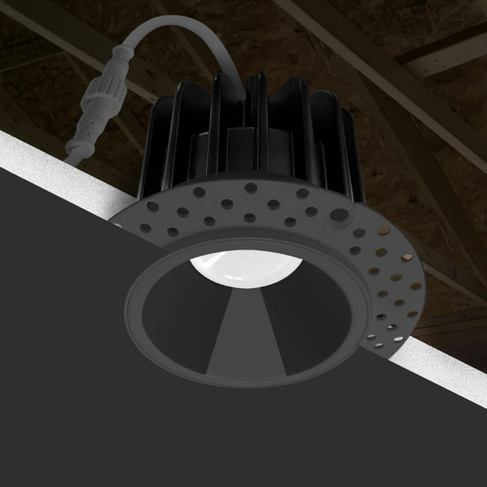 Envision LED LED-DLJBX-TML-2R Trimless-Line 2" 8W Round LED Downlight, 5 CCT Selectable