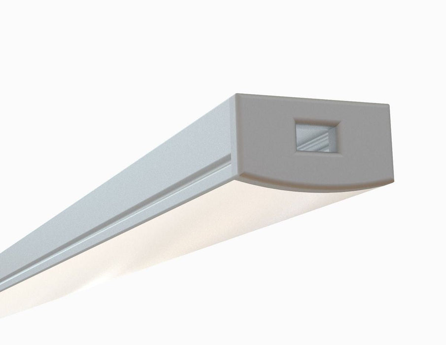 Alberko 1971ASL Surface Mount Slimline Low Profile LED Channel, 8 Ft