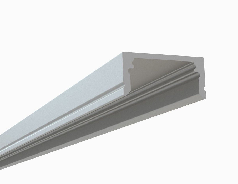 Alberko 1971ASL Surface Mount Slimline Low Profile LED Channel, 8 Ft