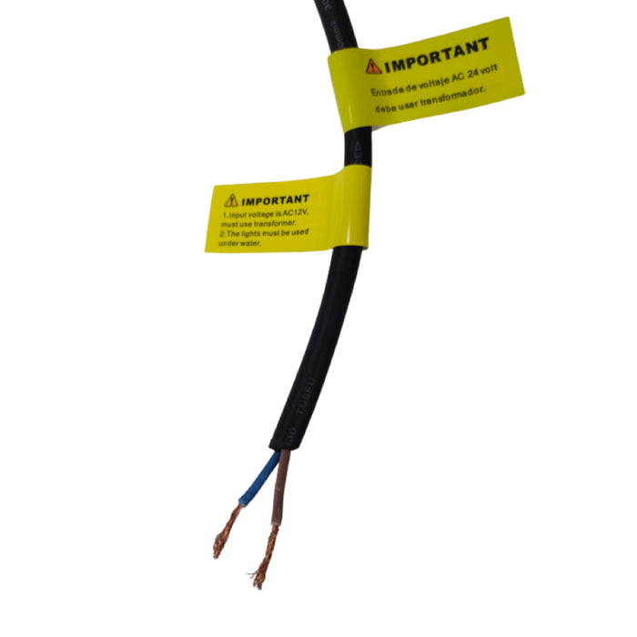 ABBA PL54 54W 12V LED 2 Wire Pool Light, RGB