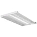 Lithonia 2BLT4 2x4 32W LED Basket Lens Troffer, 4000 Lumens, Curved, Ribbed, eldoLED dims to 1%, 6' Pre-wire, 3/8" Diameter, 18 gauge, 1 circuit w/ low voltage wires, 80+ CRI, 120-277V, 3500K