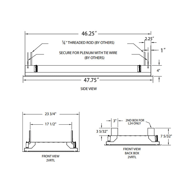 Lithonia 2VRTL 2x4 Vandal-Resistant Recessed LED Troffer