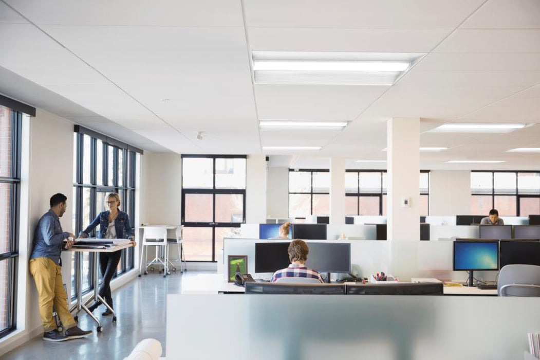 Lithonia 2BLT4 2x4 32W LED Basket Lensed Troffer