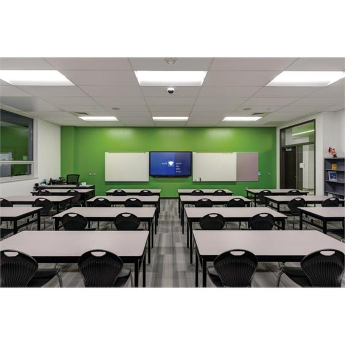 Lithonia 2BLT2R 2x2 26W LED Troffer Relight Kit, 3300 Lumens, 3500K, Curved Linear Prisms Diffuser, Dims to 10%, 80+ CRI, 120-277V