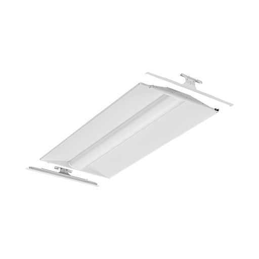 Lithonia 2BLT4R 2x4 29W LED Troffer Relight Kit, 4000 Lumens, Curved Linear Prisms Diffuser, Dims to 10%, 80+ CRI, 120-277V