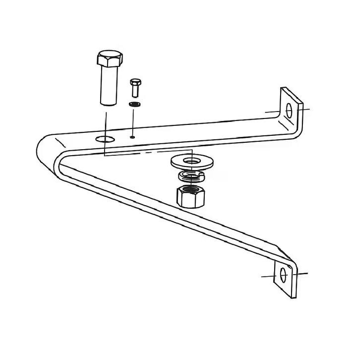 EXO 4040 Steel Wall/Pole Mounting Bracket