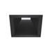 Halo Commercial 61SQ 6" Square Reflector, Medium Distribution - Matte Black/Black Flange