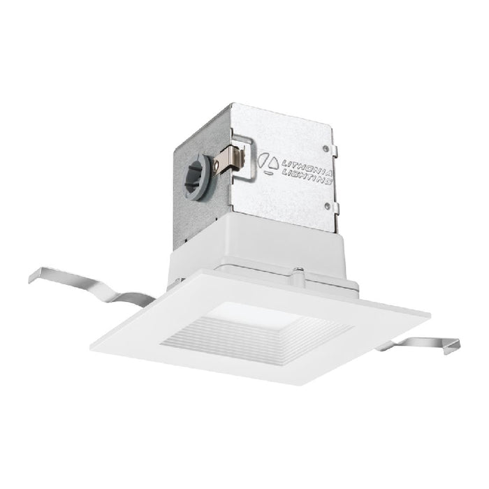 Lithonia 4JBK SQ OneUp 4" Square Direct-Wire LED Downlight