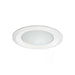 Halo 6150 6" Frost Dome Glass Lens Self-Flange Trim