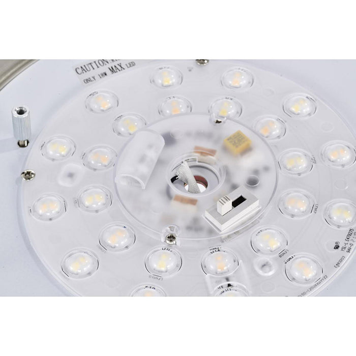 Nuvo Glamour 10" LED Flush Mount, CCT Selectable