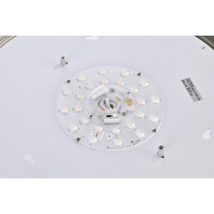 Nuvo Glamour 17" LED Flush Mount, CCT Selectable