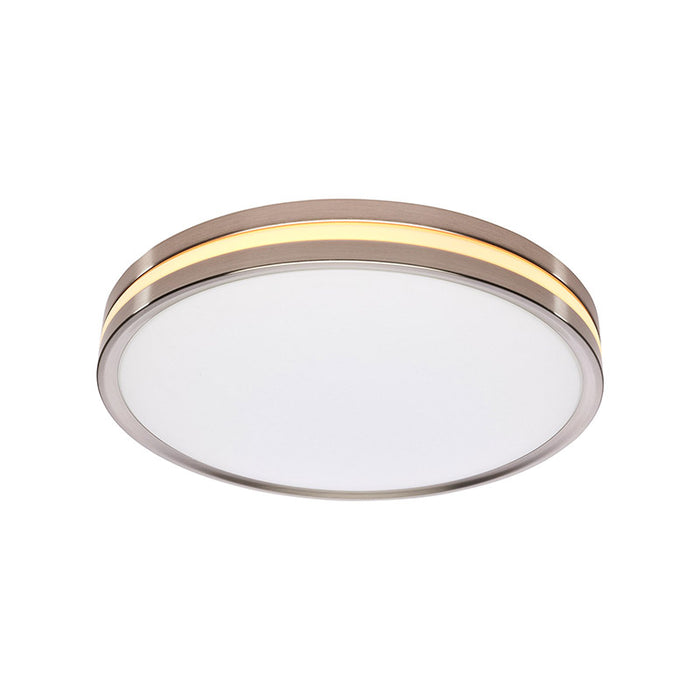 Nuvo 15" LED Flush Mount with Night Light, CCT Selectable