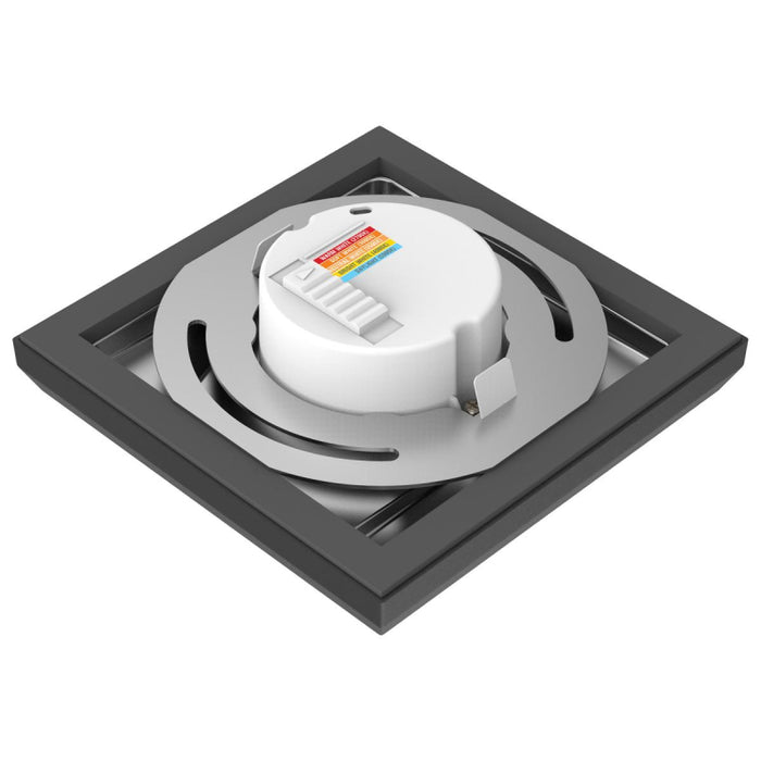 Nuvo 62-1704 Blink Pro 5" 9W LED Square Flush Mount, CCT Selectable