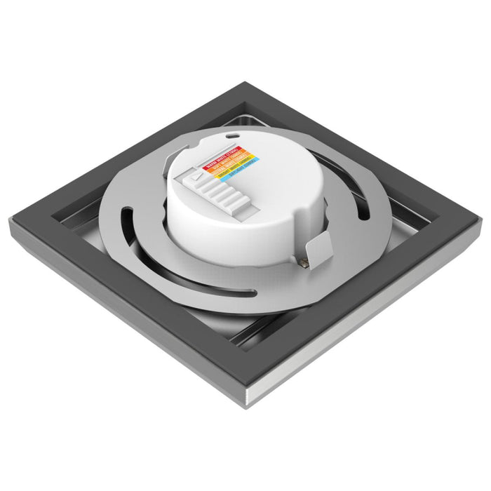 Nuvo 62-1704 Blink Pro 5" 9W LED Square Flush Mount, CCT Selectable