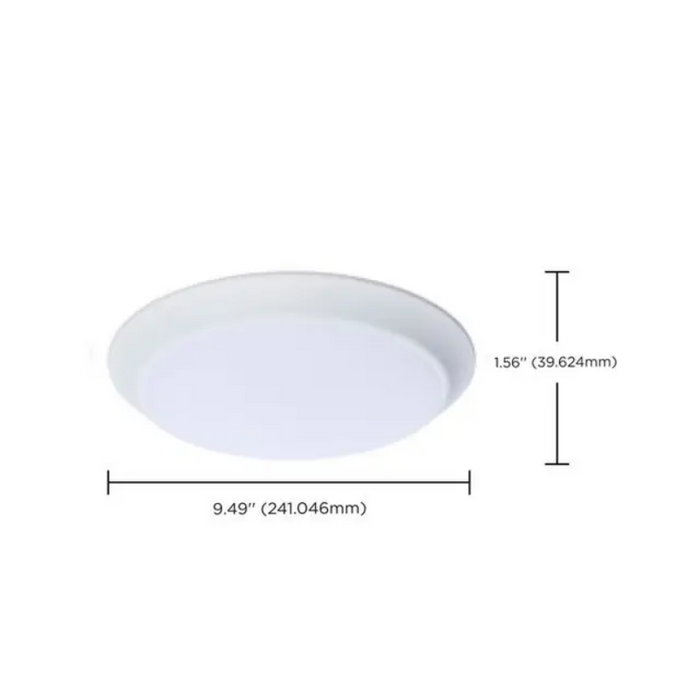 Nuvo 62-1811 10" LED Disk Light, 5CCT Selectable, 120V, White Finish