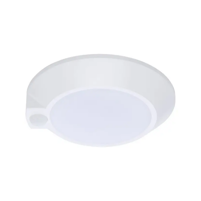 Nuvo 62-1820 7" LED Disk Light with Occupancy Sensor, 5CCT Selectable, 120V, White Finish