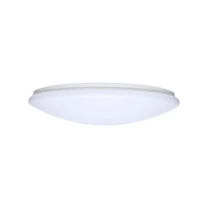 Nuvo 62-1858 19" LED Cloud Flush Mount, 5CCT Selectable, 120V, White Finish
