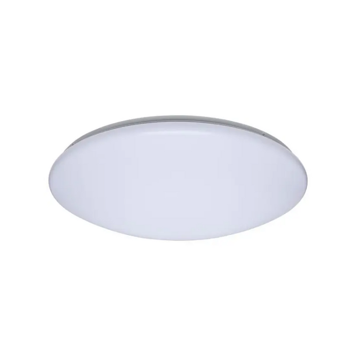 Nuvo 62-1858 19" LED Cloud Flush Mount, 5CCT Selectable, 120V, White Finish