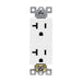 Enerlites 62001 Residential Grade 20A Duplex Receptacle