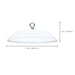 Nuvo 65-1160 100W/150W/200W  LED Washdown Round High Bay, 2CCT & 3 Lumens Selectable, 120-277V