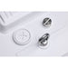 Nuvo 65-1172 180W/220W/240W LED Washdown Linear High Bay, 3CCT Selectable, 120-347V