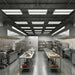 Nuvo 65-1172 180W/220W/240W LED Washdown Linear High Bay, 3CCT Selectable, 120-347V