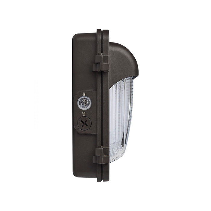 Nuvo 65-884 30W/45W/60W LED Low Profile Wall Pack with Integrated Bypassable Photocell, CCT Selectable
