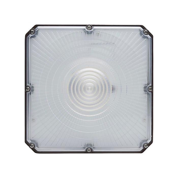 Nuvo 65-980 8.5" Square 25W/30W/40W LED Canopy Light, CCT Selectable