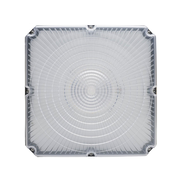 Nuvo 65-981 10" Square 45W/60W/70W LED Canopy Light, CCT Selectable