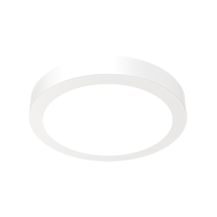 Juno Contractor Select JSBC Gen 2 6" SlimBasics LED Surface Mount Downlight, 3CCT Selectable, 120V, Matte White Finish 