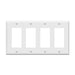 Enerlites 8834 4-Gang Decorator/GFCI Wall Plate