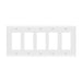 Enerlites 8835 5-Gang Decorator/GFCI Wall Plate