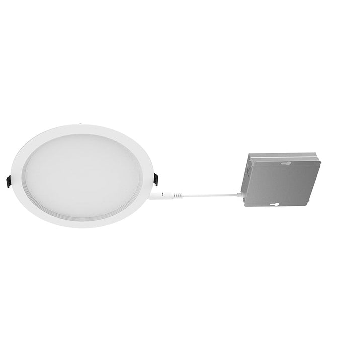 Westgate RSLC8 8" LED Commercial Slim Recessed Regressed Baffle Light, CCT