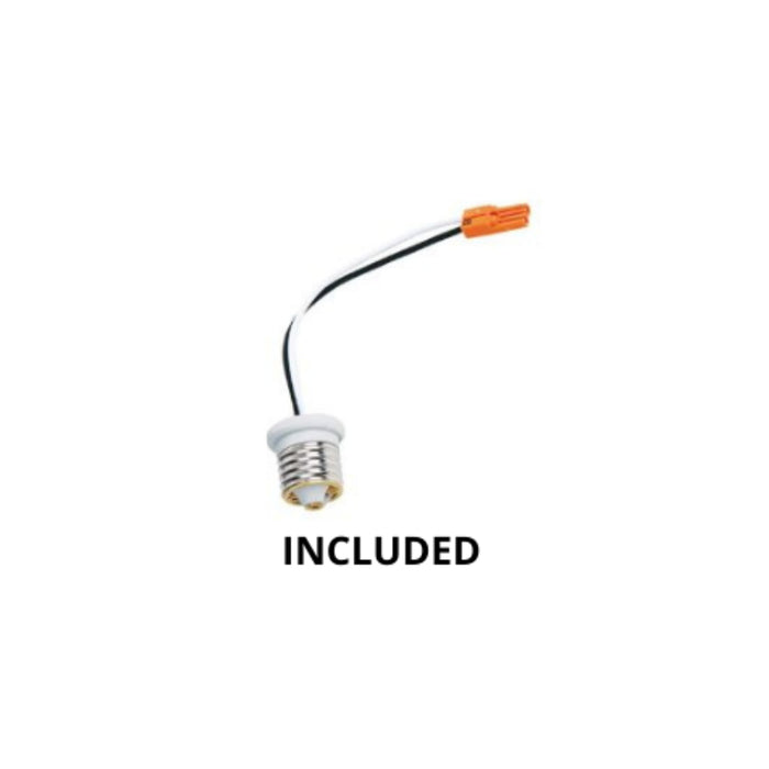 Halo LT4 4" All-Purpose 6.1W LED Smooth Splay Trim Downlight, 5CCT Selectable, 650 Lumens, 120V, Matte White