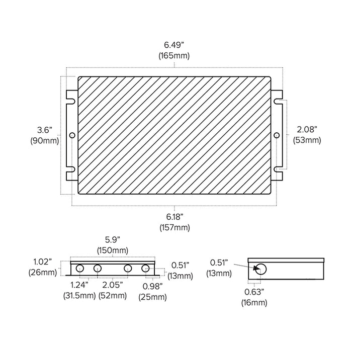 American Lighting ADPT-DRJ-30-24 Adaptive 30W 24V Power Supply
