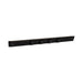 Task Lighting APT24 24" Tamper-Resistant Single Receptacle Angle Power Strip - Black